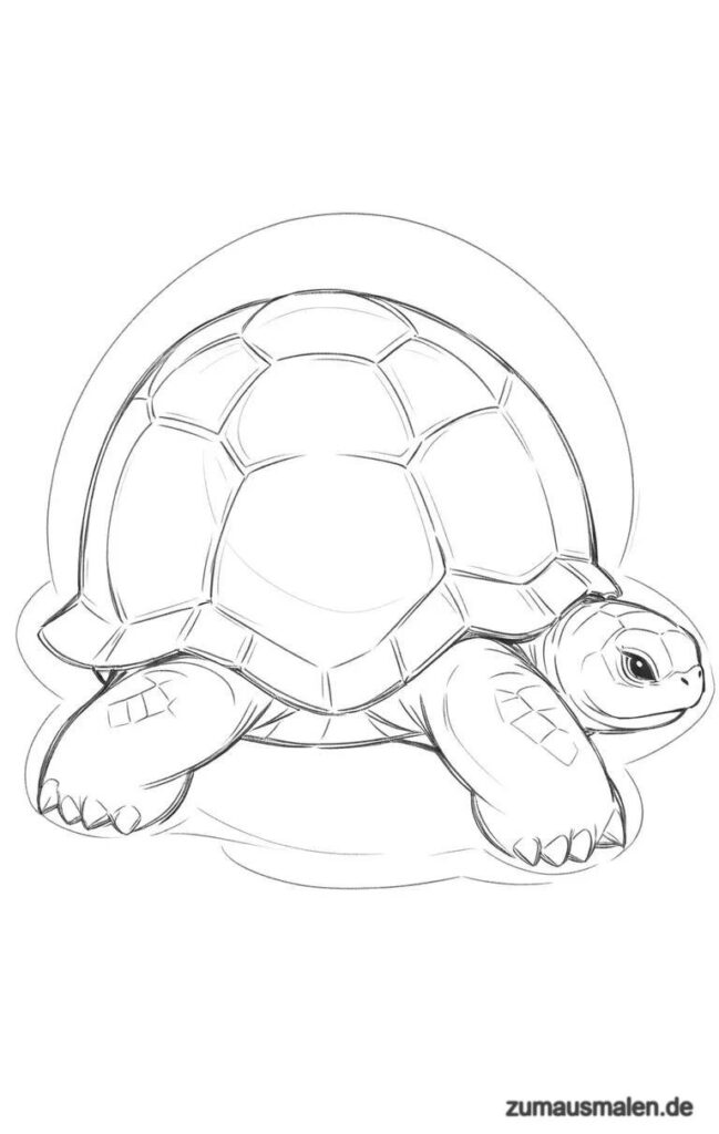 malvorlagen schildkröte (1)