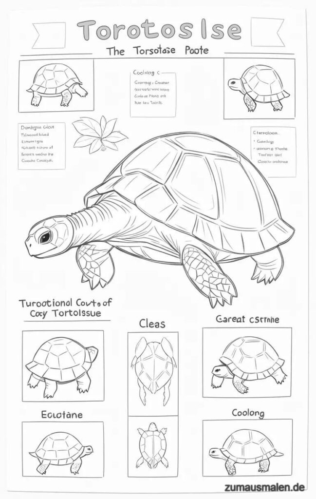 malvorlagen schildkröte (12)