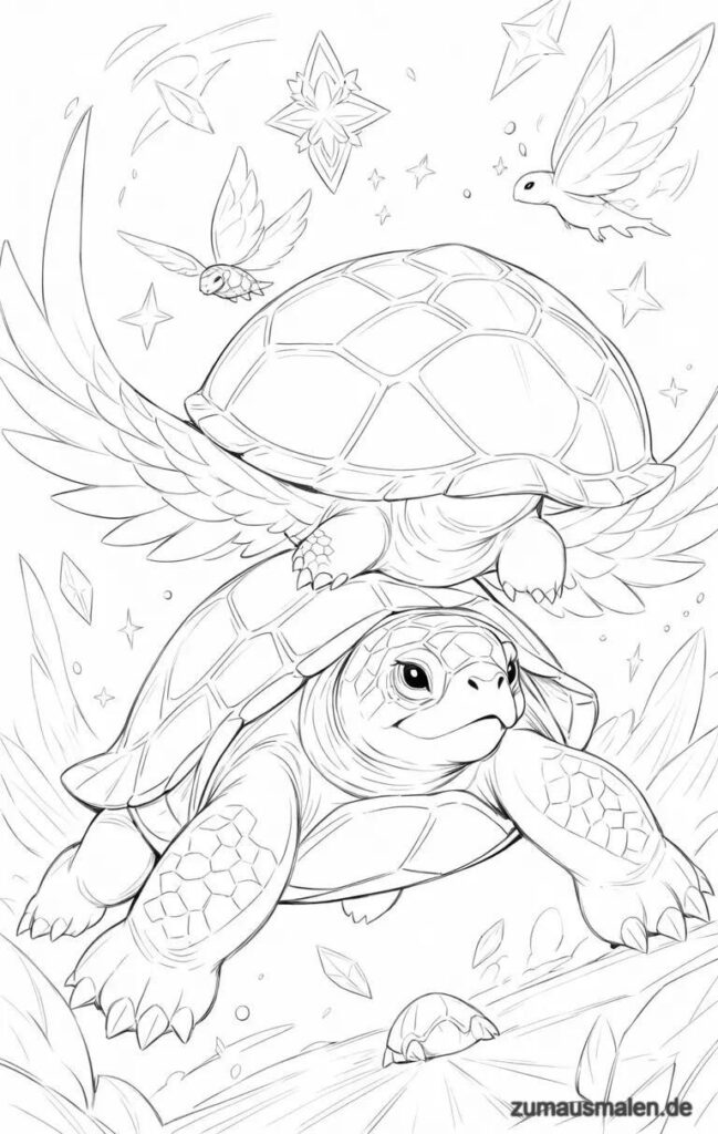 malvorlagen schildkröte (15)