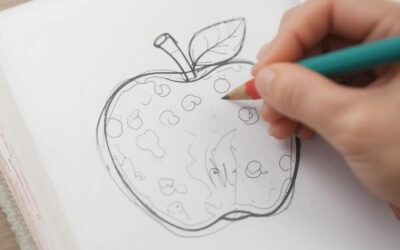 apfel malvorlagen