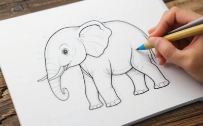 malvorlage elefant